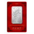 2025 Pamp Lunar Year of the Snake - Legend of the White Snake 1oz Silver Bar