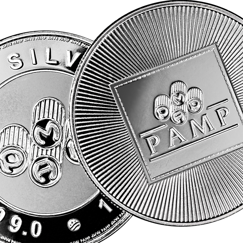 PAMP Silver Minted Round - 1oz