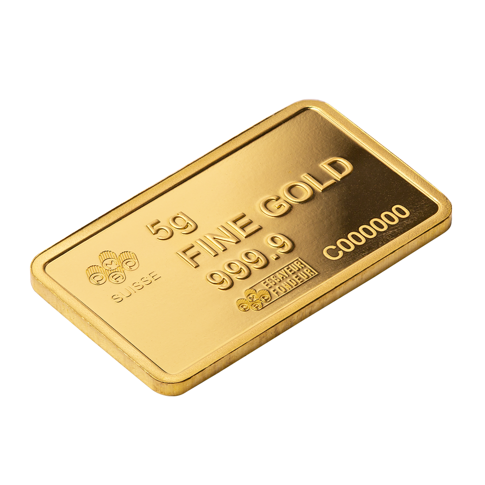 Pamp America the Free 5g Pure Bar Gold - Statue of Liberty