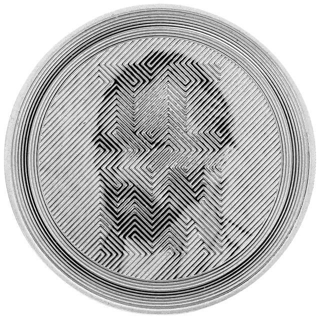 2024 Tokelau Icon Vincent Van Gogh 1oz Silver Coin Pre-Owned