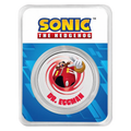 Sonic The Hedgehog Dr Eggman Colorized 1 oz Silver Round in TEP