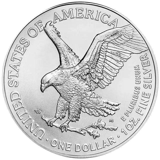 Best Value 1 oz Silver USA Eagle Bullion Coin Pre-Owned Mixed Year