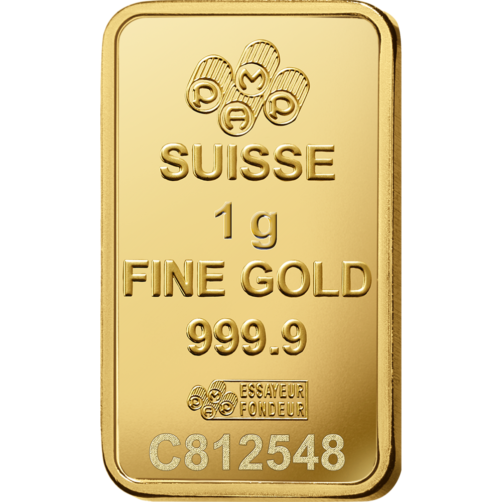 Pamp Lady Fortuna™ Gold Minted Bar - 1g