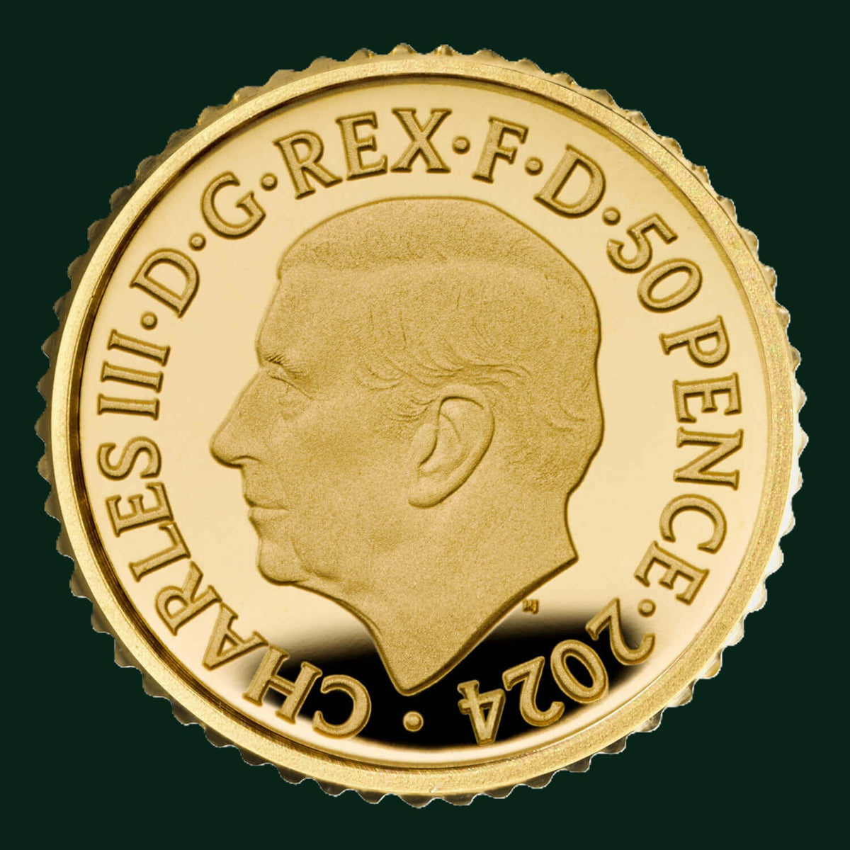 Buckingham Palace 2024 UK 1/40oz Gold Proof Coin