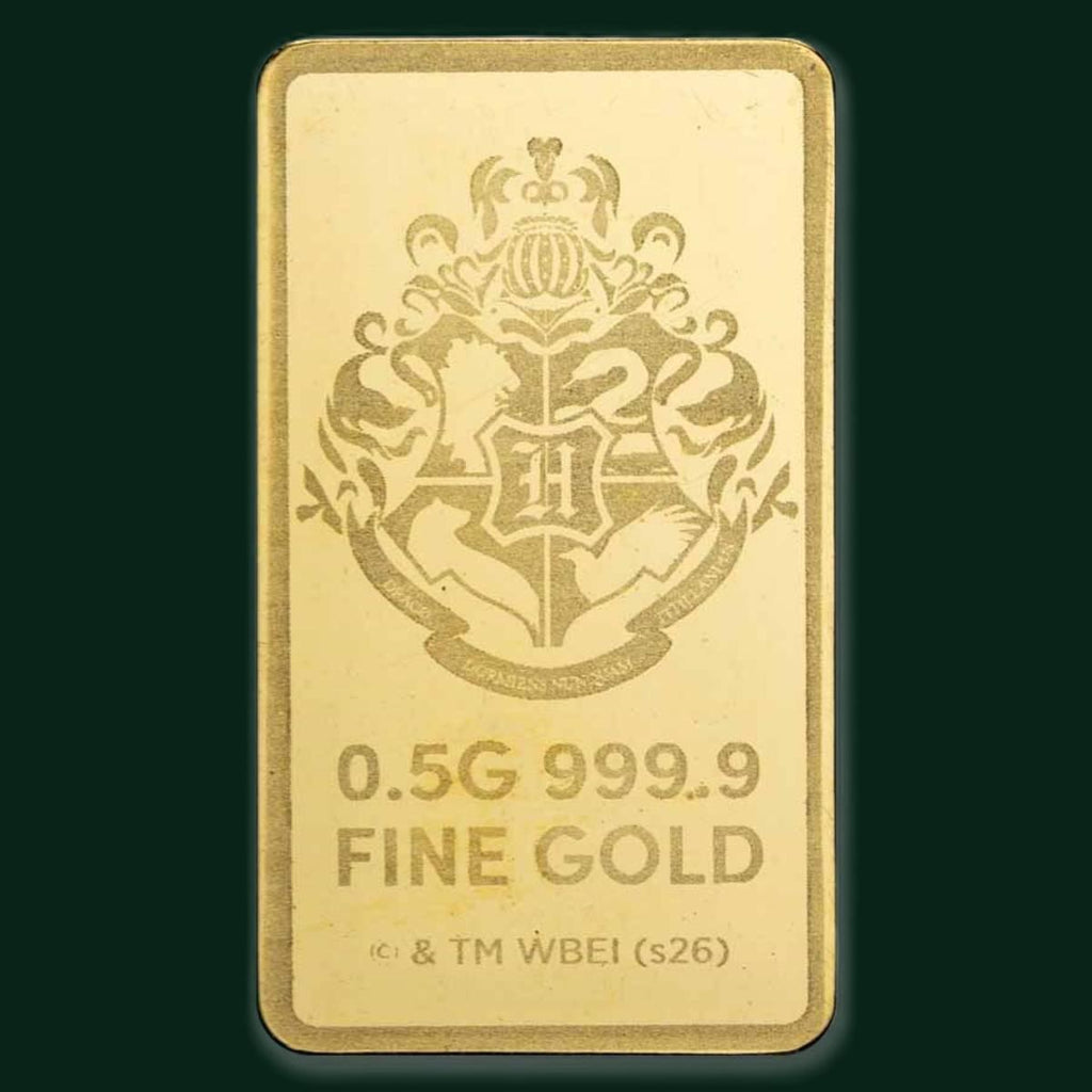 PAMP Harry Potter 25th Anniversary Gold Bar 0.5G
