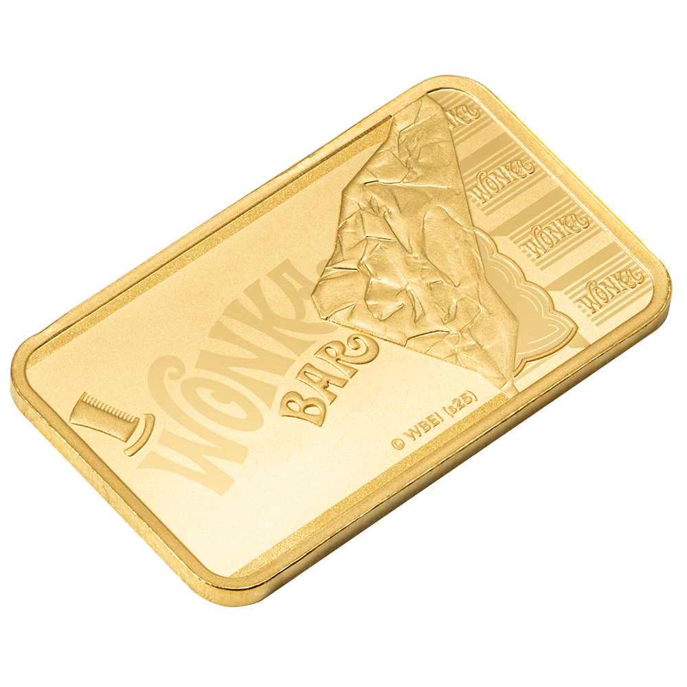 Pamp 5g Pure Gold Bar - Wonka Chocolate