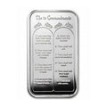 Ten Commandments 1oz Silver Bar