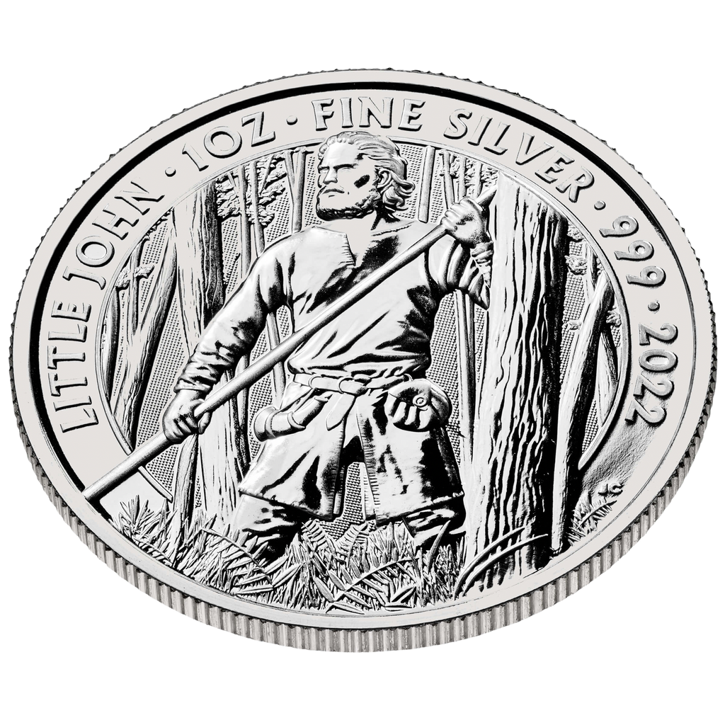 2022 Little John 1 oz Silver Bullion Coin Pre-Owned – additional view