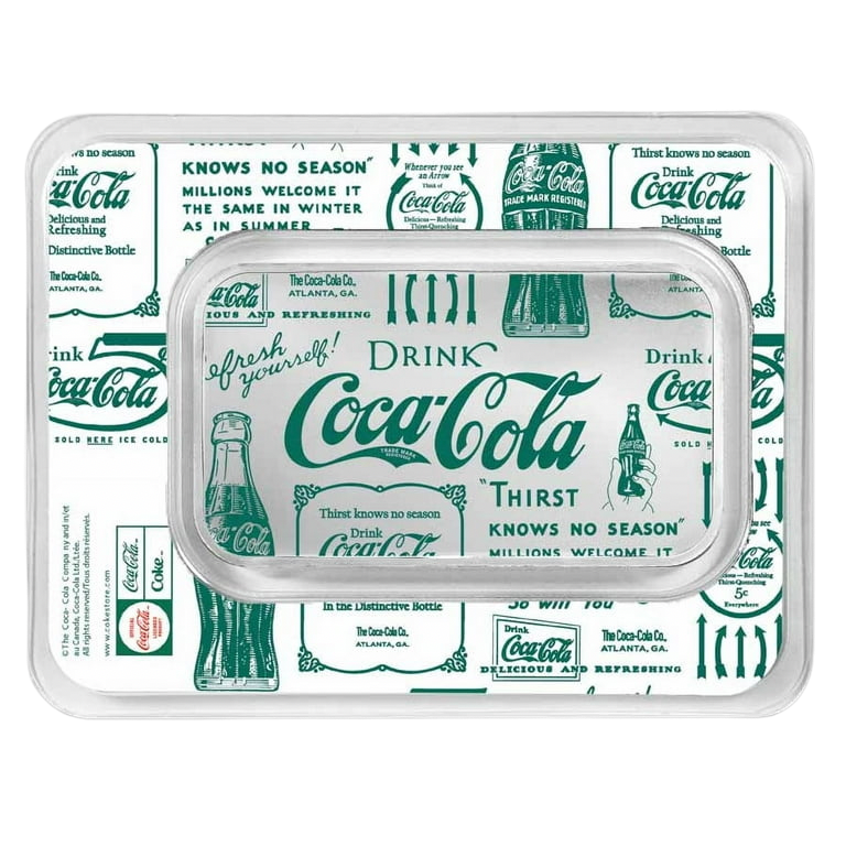 Coca-Cola® Vintage 1 oz Silver Colorized Bar in TEP