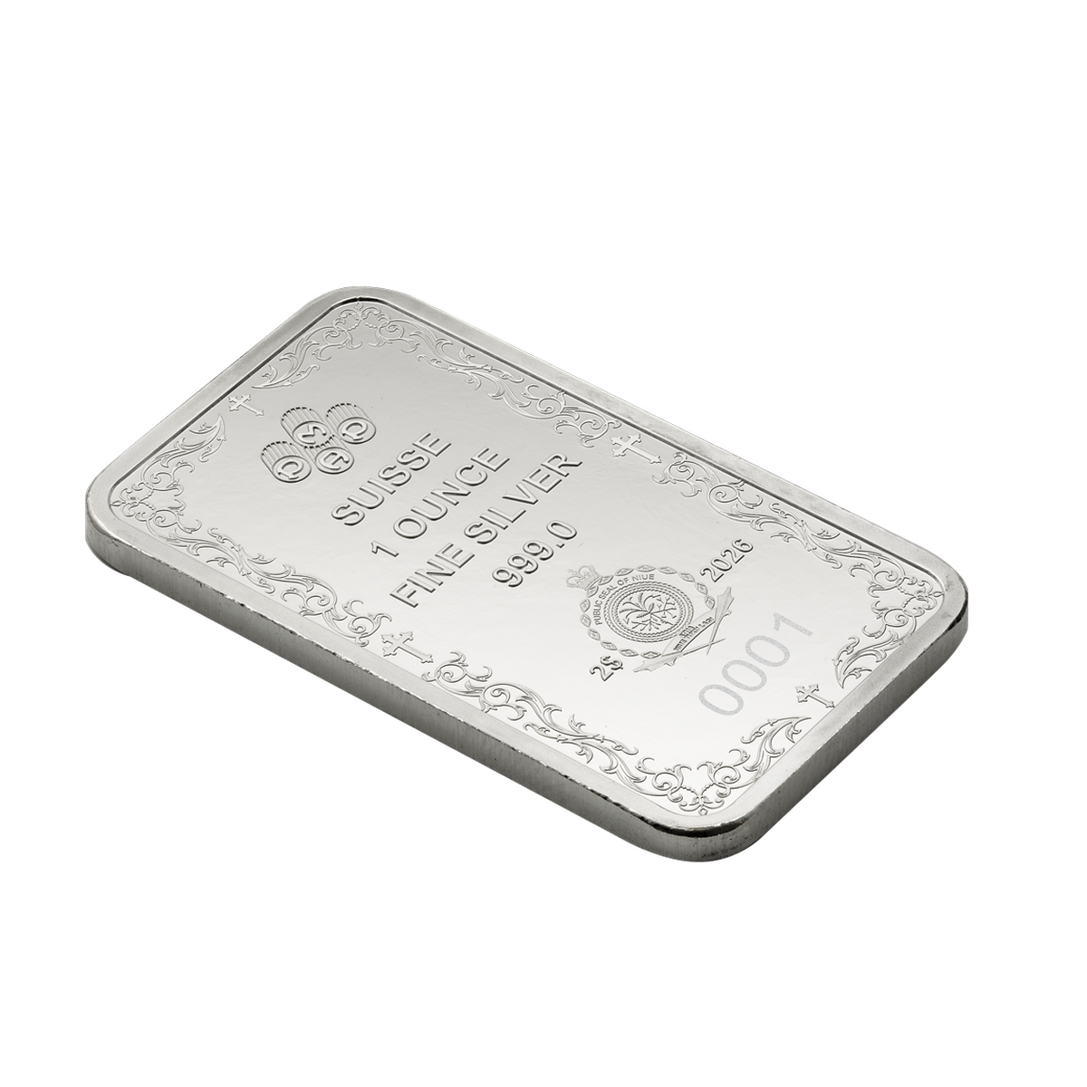 Pamp 1oz Silver Cross of Christianity – additional view