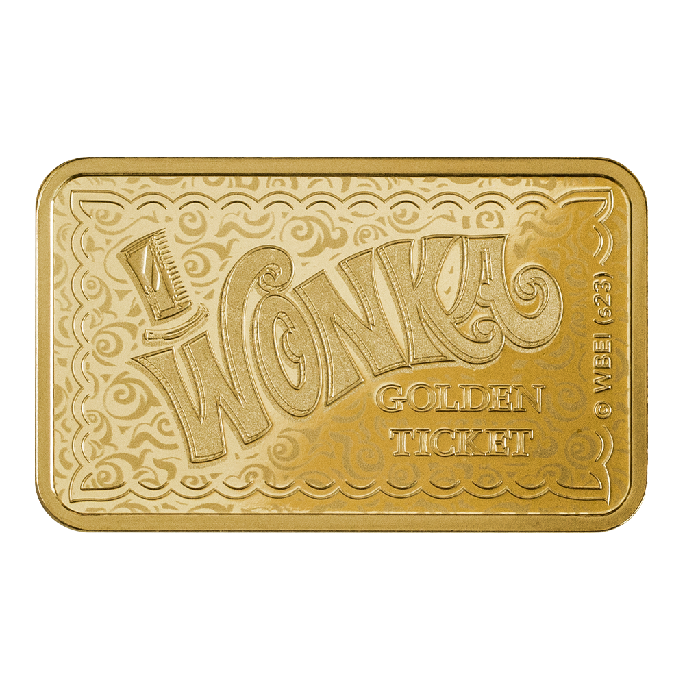 Pamp Willy Wonka® - 5g Pure Gold Bar