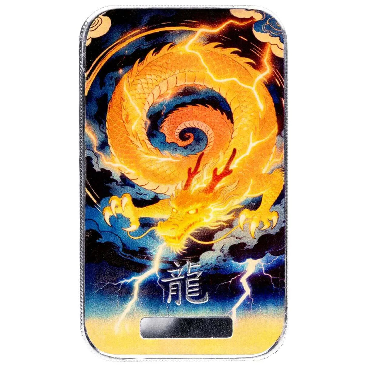 Scottsdale Mint 2026 Dragon Tiāndiàn Lightning Fire 1oz Silver Bar
