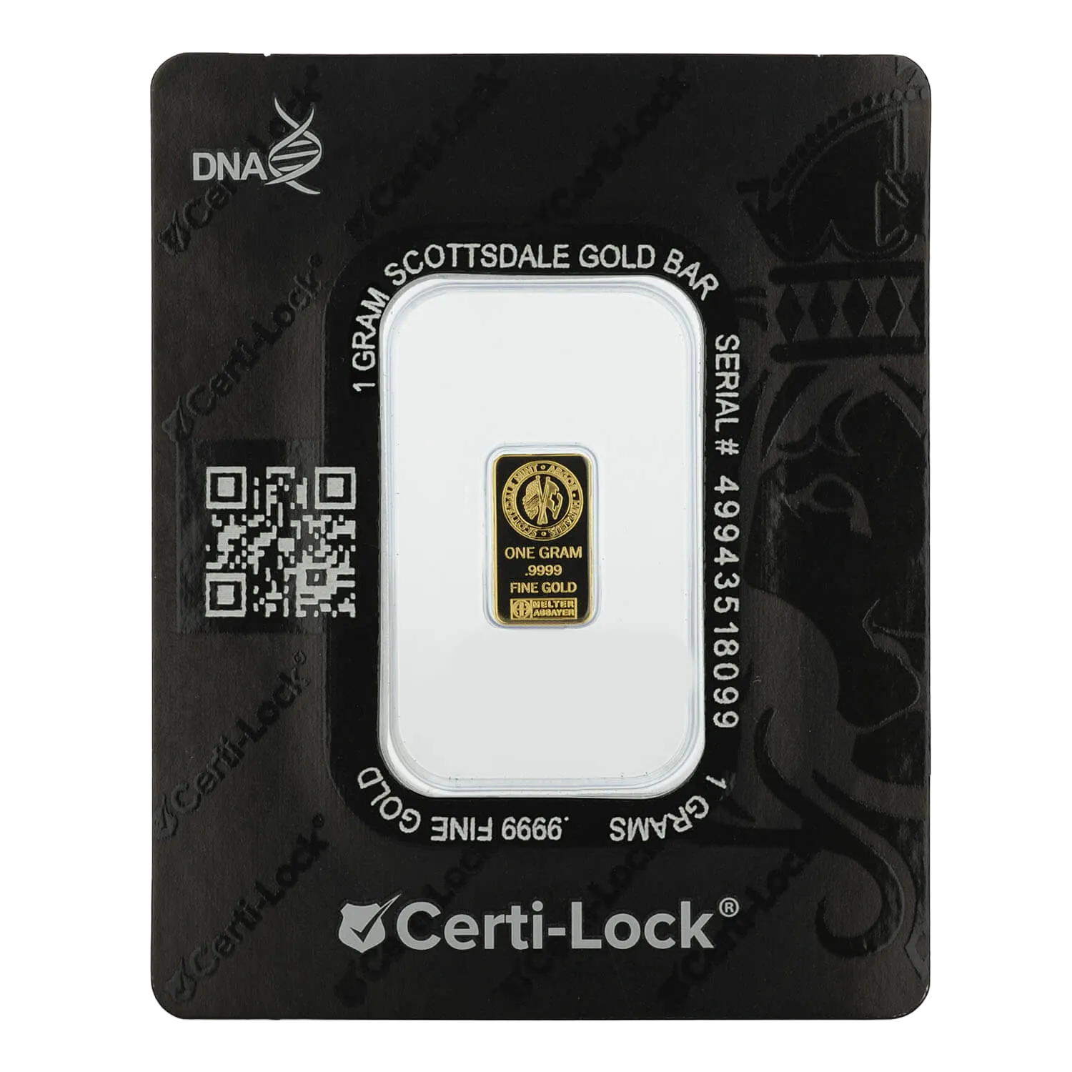 Scottsdale 1g Gold Prepper in Certi-Lock®