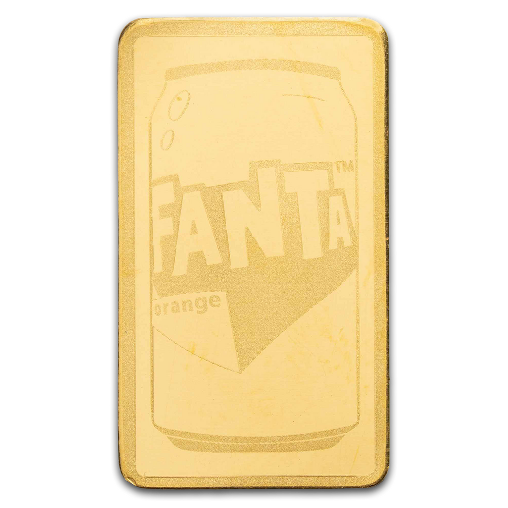 Fanta 1g Gold Bar in TEP