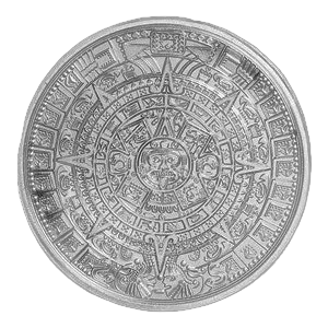 1 oz Silver Round - Aztec