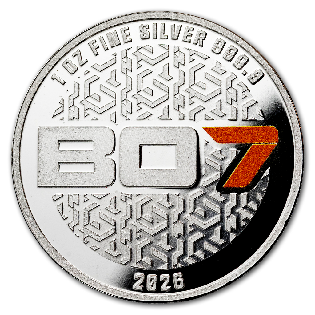 Call of Duty Black Ops 7 1oz Silver Round – additional view