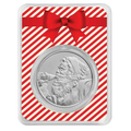 Coca-Cola® Santa 1 oz Silver Round in TEP