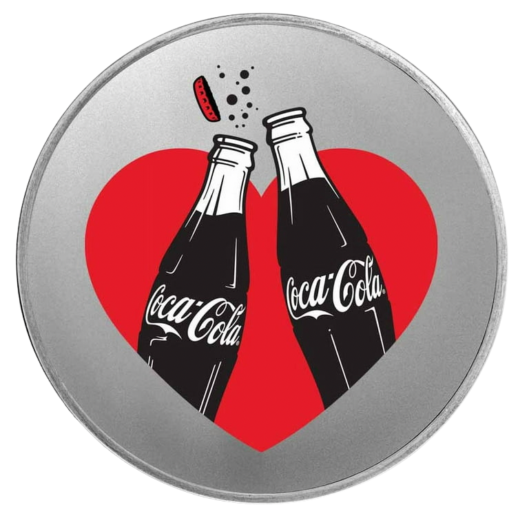 Coca-Cola® 1 oz Silver Colorized Love Round (in TEP)