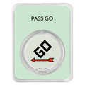 2024 Samoa Monopoly Board Space: Pass Go 1 oz Silver Coin in TEP