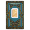 Pamp Arabian Falcon 5g Pure Gold Bar with Pendant Frame