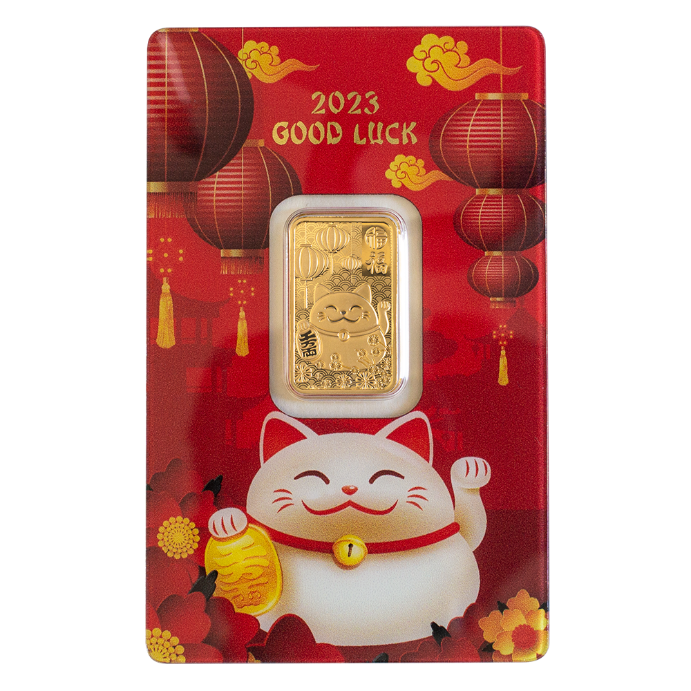 Pamp Good Luck 5g Pure Gold Bar