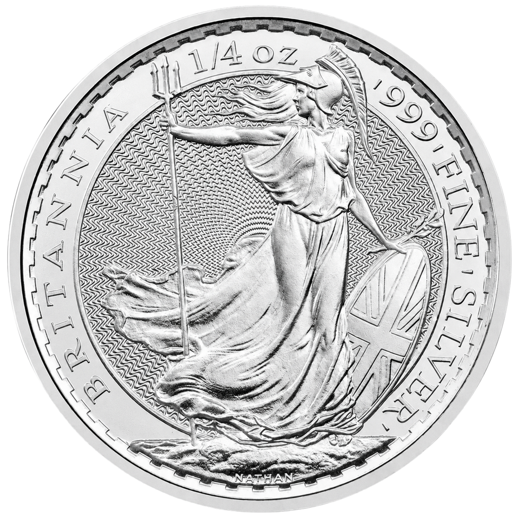 Best Value 1/4oz Silver Britannia Bullion Coin Pre-Owned Mixed Year