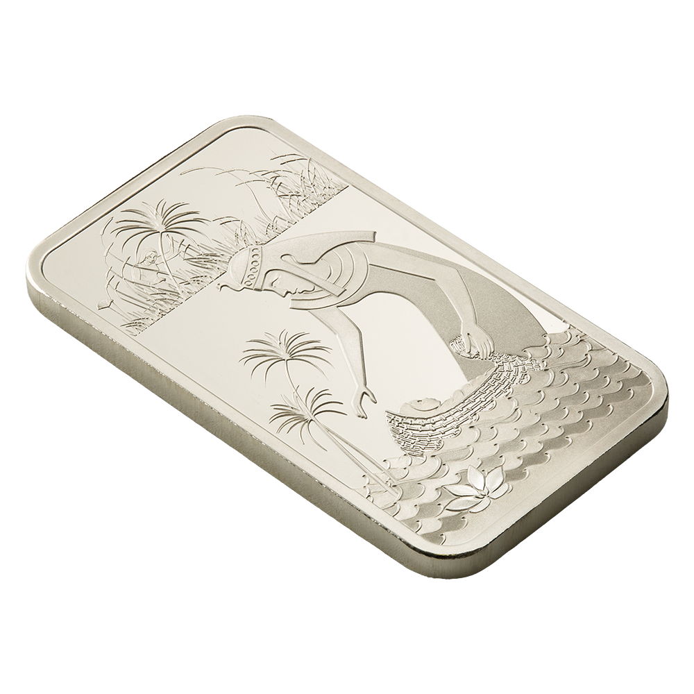 Pamp 1oz Silver Bar Moses & Batya