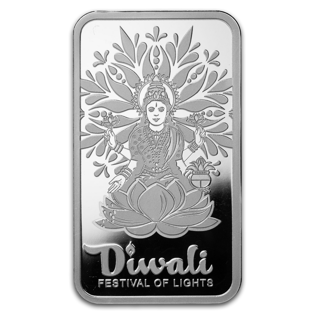 PAMP Diwali & Sacred Cow 1 oz Silver Bar