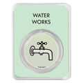 2024 Samoa Monopoly Board Space: Water Works 1 oz Silver Coin in TEP