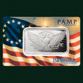 Pamp 1oz Silver 250th Anniversary of USA Eagle