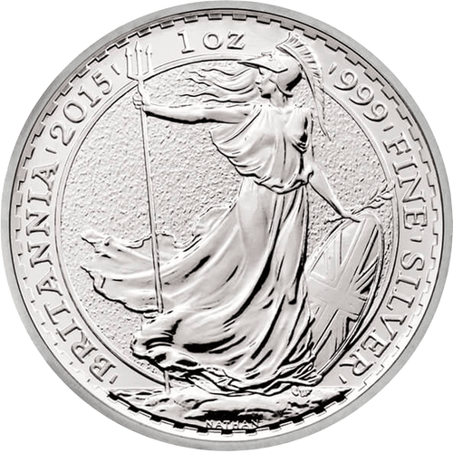 2015 Silver Britannia 1 oz Coin Pre-Owned – product view