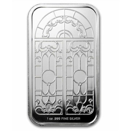 Ten Commandments 1oz Silver Bar