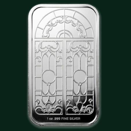 Ten Commandments 1oz Silver Bar