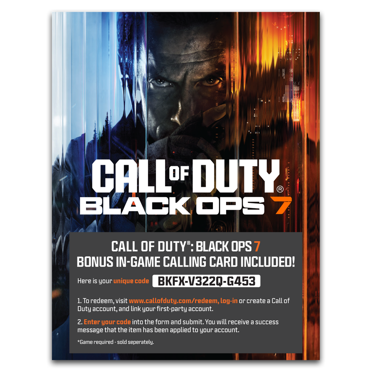 Call of Duty Black Ops 7 1oz Silver Round – additional view