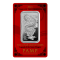 2024 Pamp Lunar Year of the Dragon - Legend of the Azure Dragon 1oz Silver Bar
