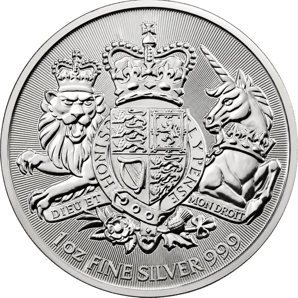Best Value 1 oz Silver Royal Arms Bullion Coin Pre-Owned Mixed Year