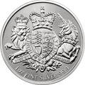Best Value 1 oz Silver Royal Arms Bullion Coin Pre-Owned Mixed Year