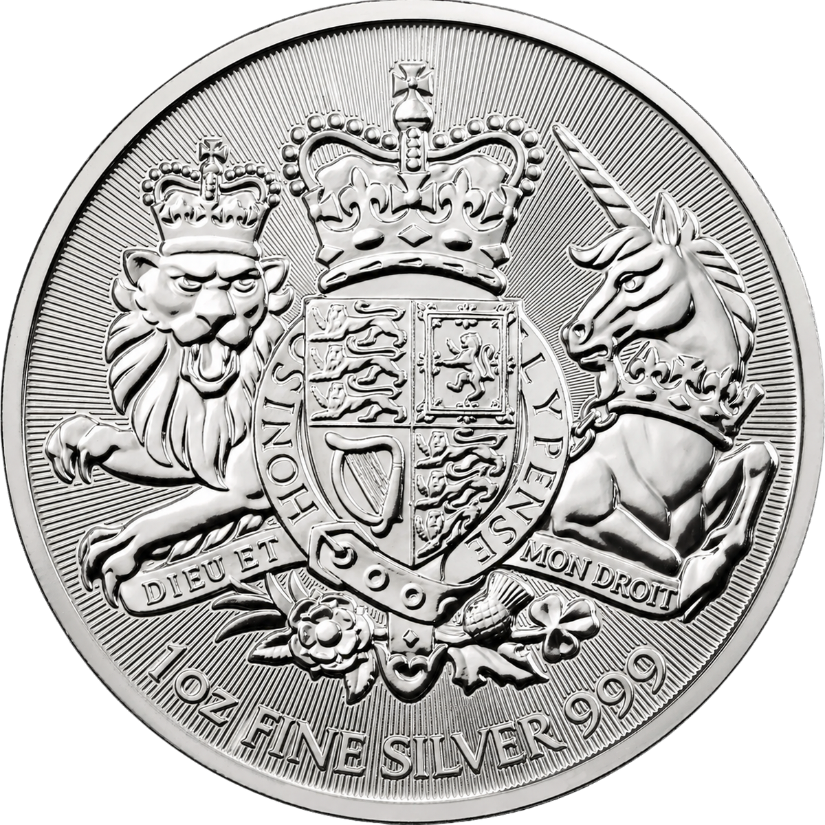 Best Value 1 oz Silver Royal Arms Bullion Coin Pre-Owned Mixed Year