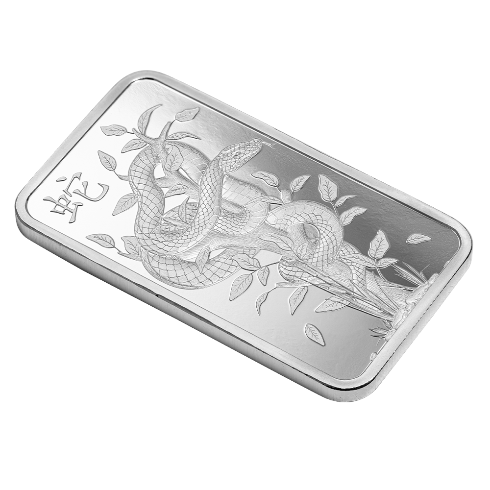 2025 Pamp Lunar Year of the Snake - Legend of the White Snake 1oz Silver Bar