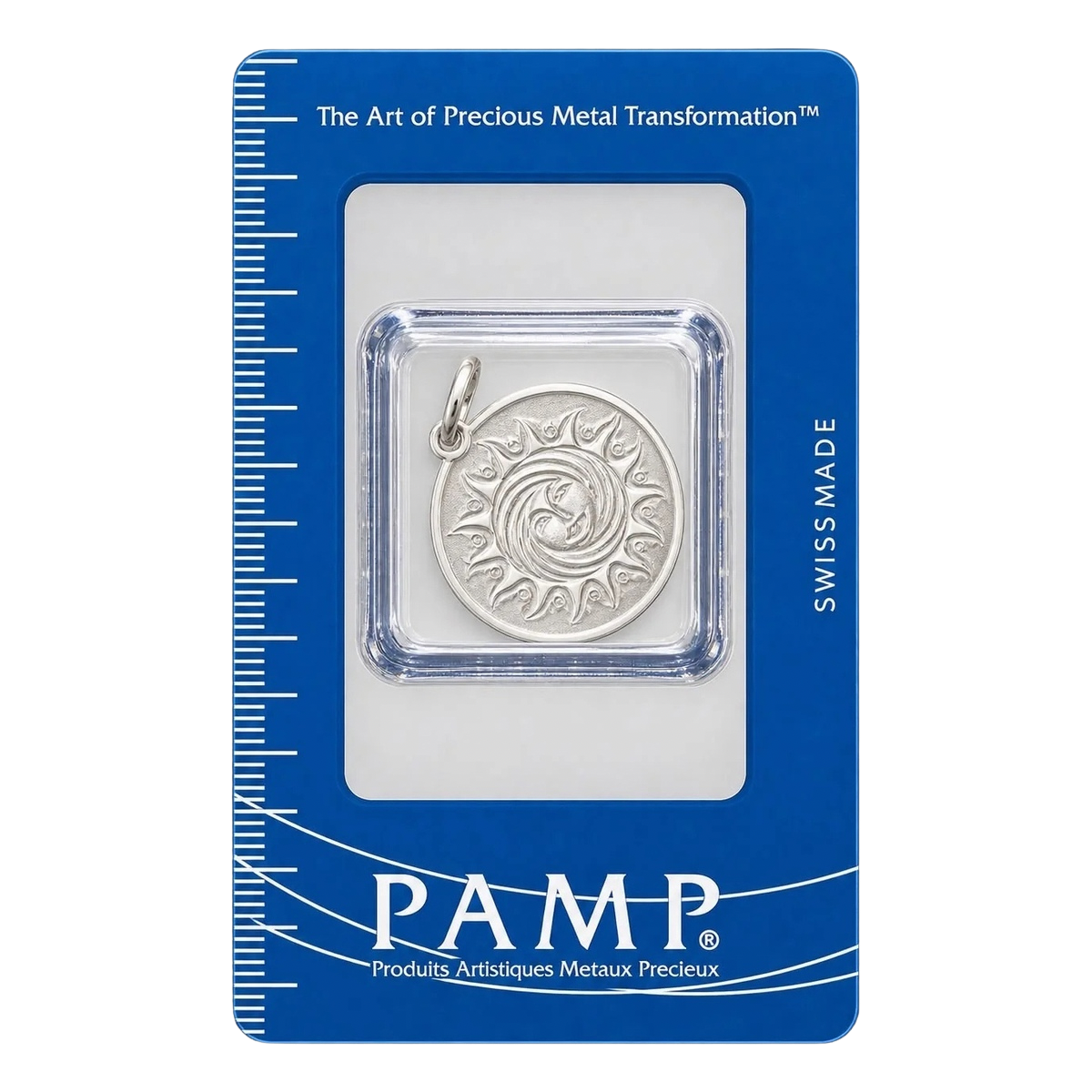 Pamp Suisse Fine Silver 5g Sun Pendant – product view