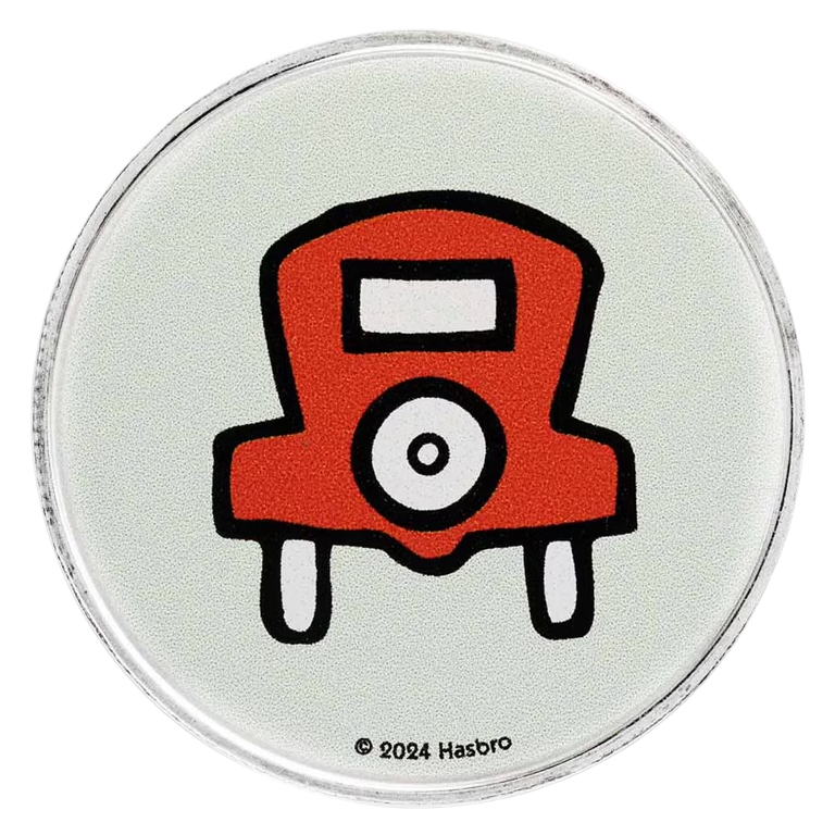 2024 Samoa Monopoly Board Space: Free Parking 1 oz Silver Coin in TEP