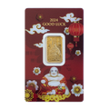 Pamp Laughing Buddha Good Luck 5g Pure Gold Bar