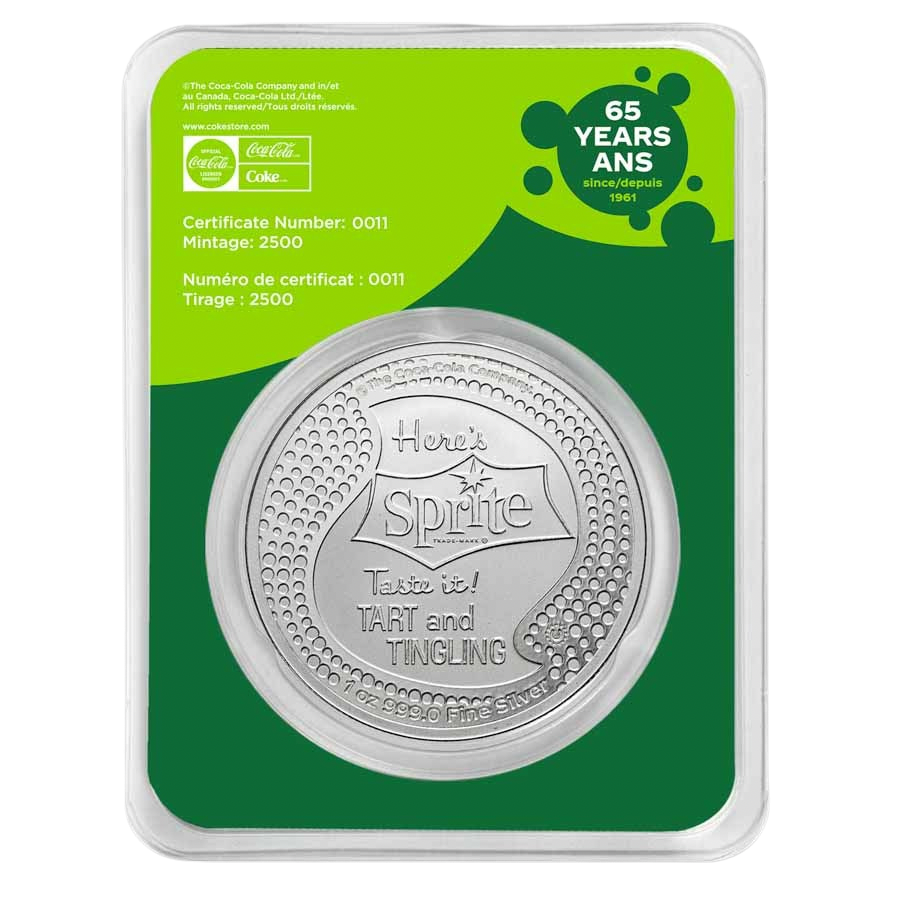 Silver Sprite® 1 oz Silver Struck Round (in TEP)