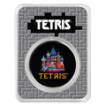 2021 Niue Tetris™ Cathedral Colorized 1 oz Silver Coin in TEP