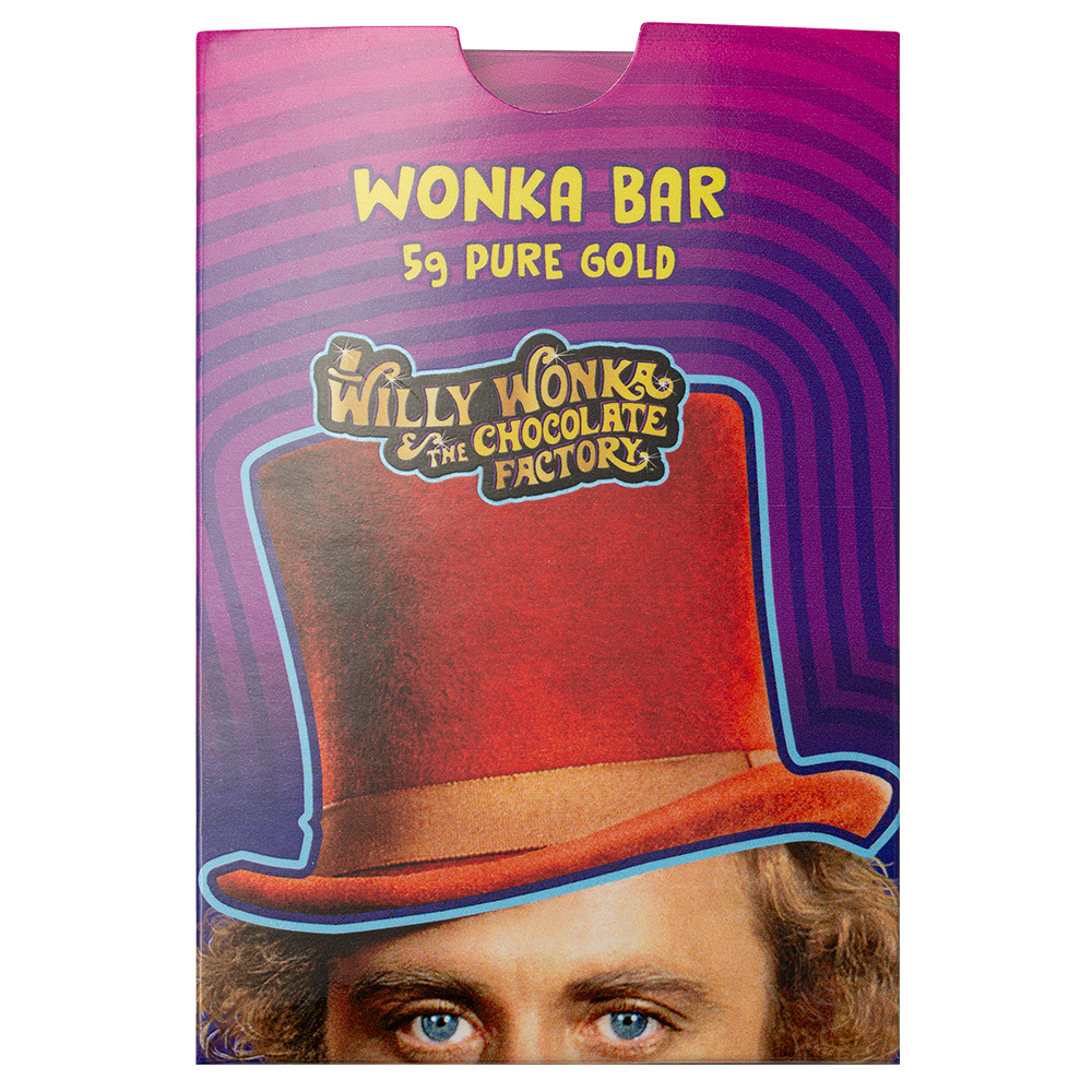 Pamp 5g Pure Gold Bar - Wonka Chocolate