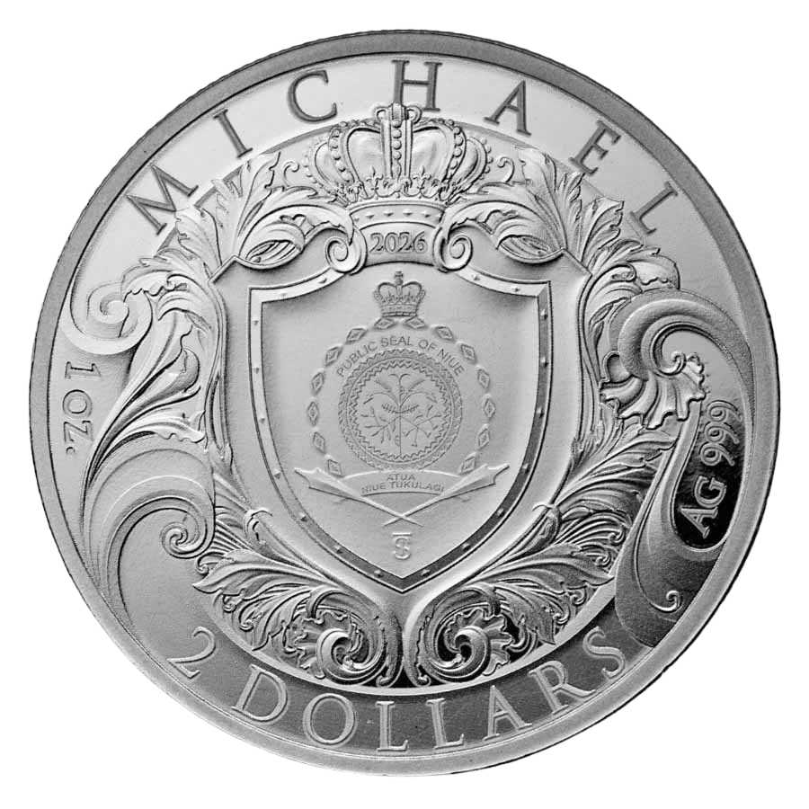2026 Niue Archangel Michael 1 oz Silver Coin Pre-Owned – additional view