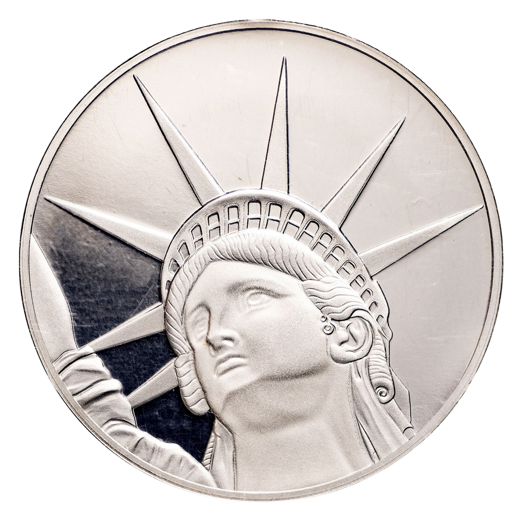 PAMP Suisse Lady Liberty Solomon Islands 1.5oz Silver Coin – Random Year Pre-Owned