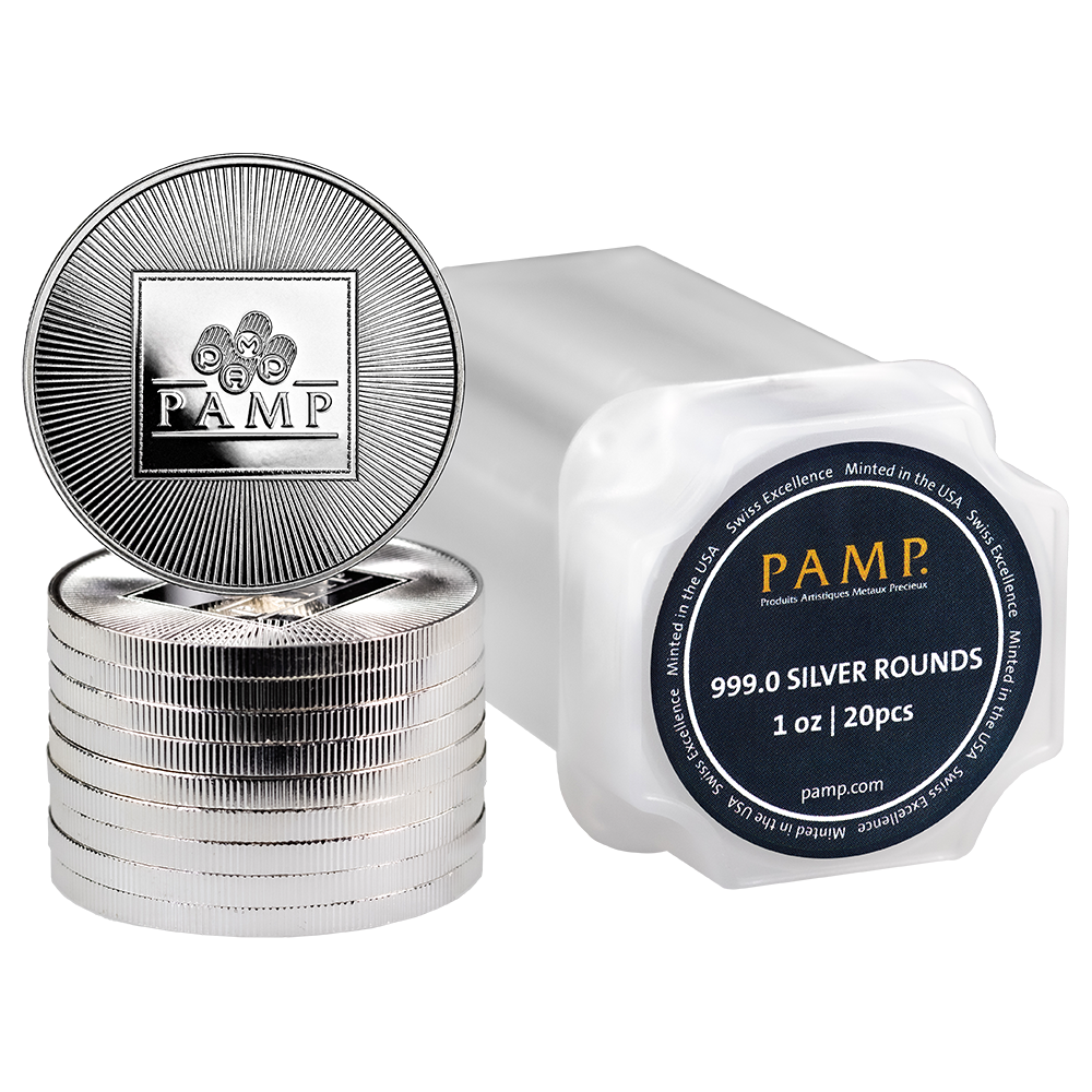 PAMP Silver Minted Round - 1oz