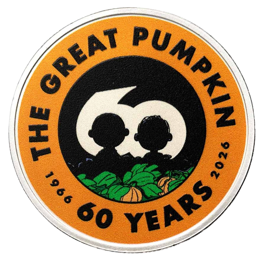 Peanuts - It's the Great Pumpkin 60th Anniversary 1oz Silver Round in TEP