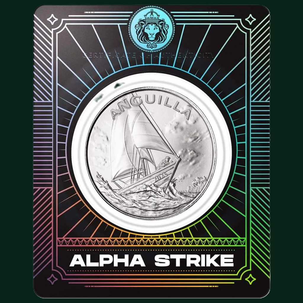 Scottsdale 2025 EC8 Anguilla | Regatta 1 oz Silver Coin Alpha Strike